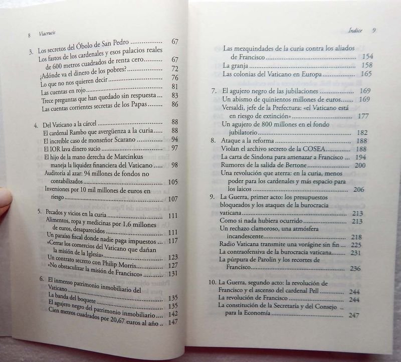 Libro: Vía Crucis. Los Grandes Enemigos De Francisco Están Dentro. - imagen 5