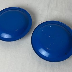Par de Palmatorias Esmaltadas Azules - imagen 7