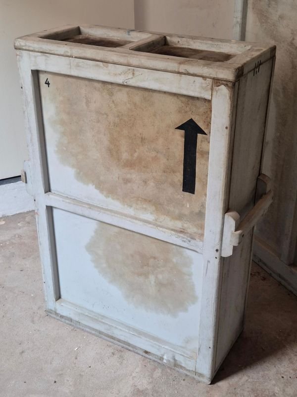Cajón de Madera Transportadora o Embalaje de Obras de Artes en Madera Rustica con Tapa - imagen 5