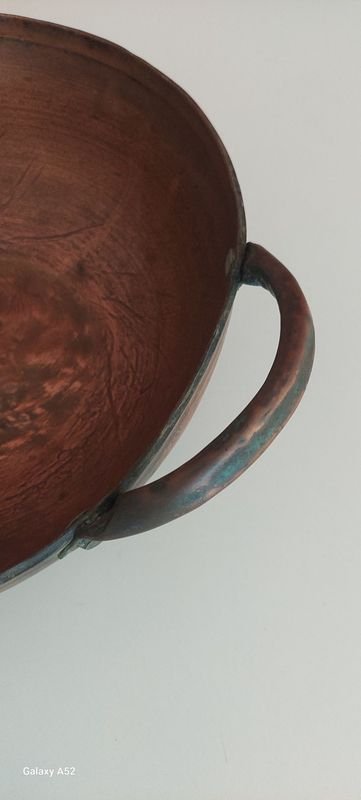 Sarten de cobre en excelente condición - imagen 3