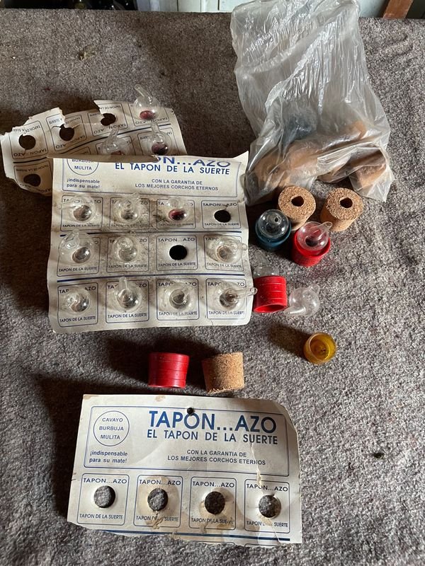 Lote de Tapones para Termos de Vidrio "Taponazo"