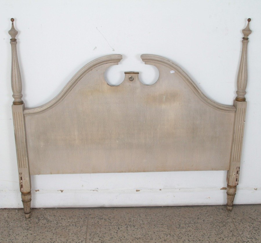 Headboard Sheraton estilo, patinado, en buen estado - imagen 3
