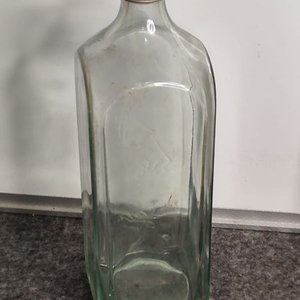 Botella Antigua de Vidrio para Gin "The Groggy" London - imagen 4