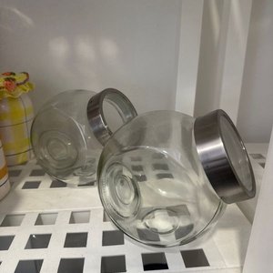 Set de 2 Frascos de Vidrio con Tapa Metálica - imagen 2