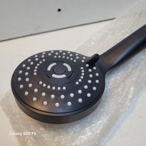Estante Esquinero Organizador de Baño y Juego de Ducha de Mano con Manguera - imagen 7