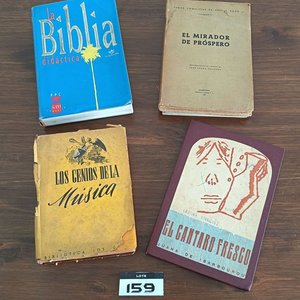 Lote de 10 Libros: Música, Biblia, Literatura Uruguaya, Diccionario y Más - imagen 5