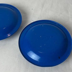 Par de Palmatorias Esmaltadas Azules - imagen 8