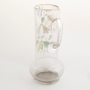 Jarra de Cristal Veneciano con Esmalte Floral - 26cm - imagen 3