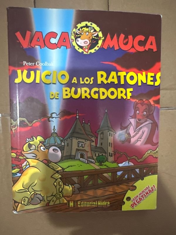 Libro Vaca Muca: Juicio a los Ratones de Burgdorf