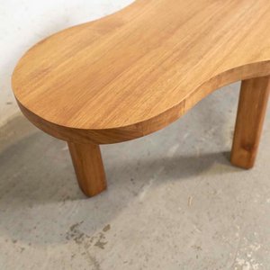 Mesa Rústica de Sala con Tapa Lobulada y Tres Patas - imagen 2