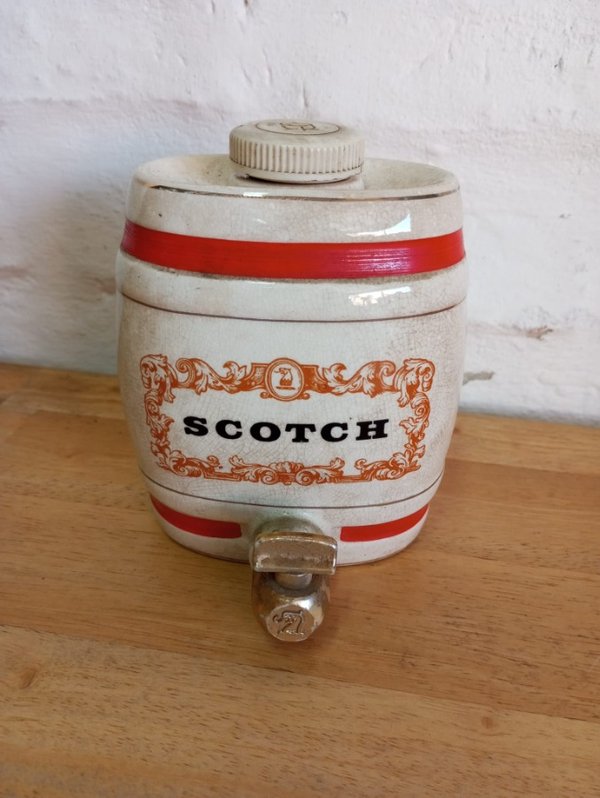 Antiguo Barrilito de Cerámica Sellado - imagen 5