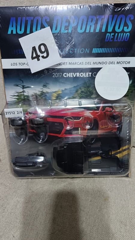 Fascículo Chevrolet Camaro 2017 Autos Deportivos de Lujo