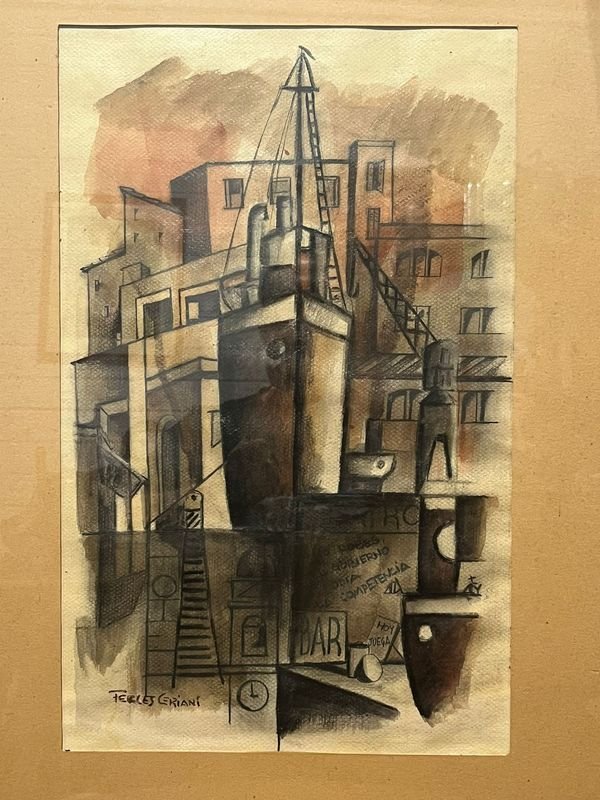 Obra de arte del artista uruguayo Febles Ceriani - imagen 1