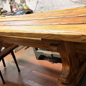 Banco de Jardín Macizo en Madera de Paraíso - imagen 8