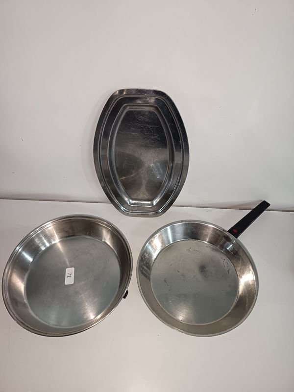 Lote de 3 piezas de acero inoxidable para cocina