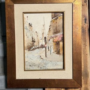 Pintura "Torre Eiffel" de Julio Michielli, 23x18cm - imagen 1