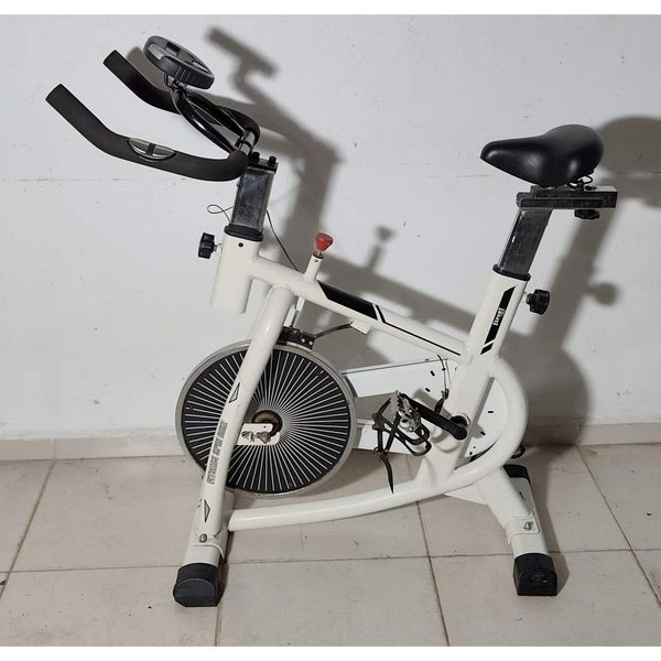 Bicicleta de Spinning Expert Blanca Funcional
