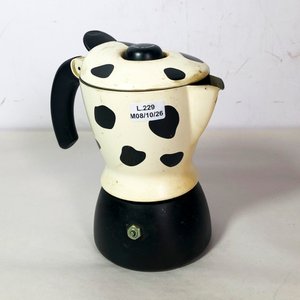 Bandeja Calada, Cafetera Italiana Estilo Vaca y Lámpara de Hierro - imagen 2
