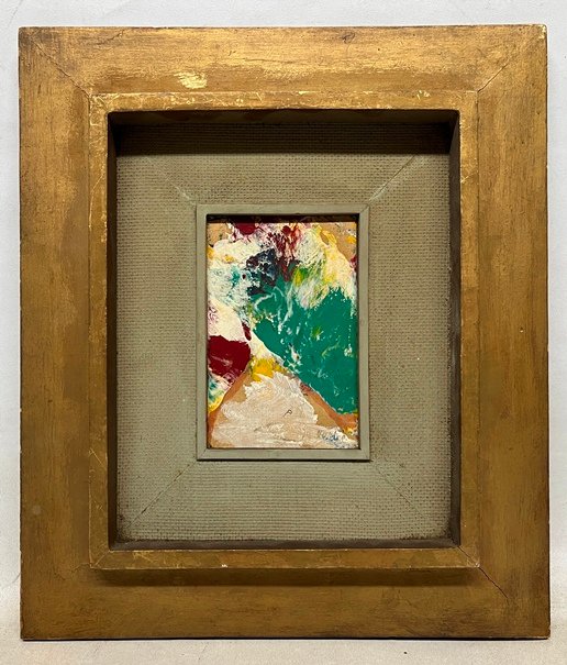 Lote siguiente: Pintura abstracta de Julio Verdie