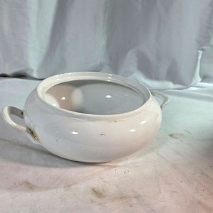 Sopera de Porcelana Blanca con Asas - imagen 2