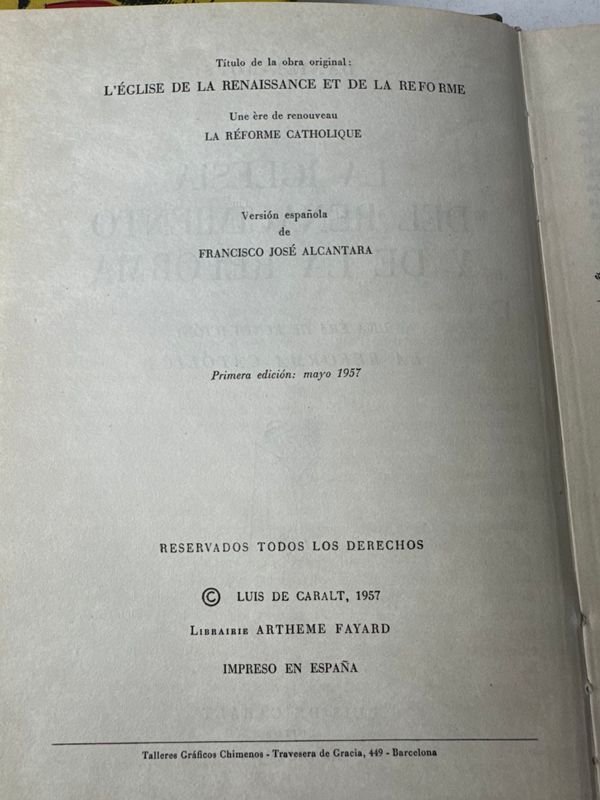 Libros antiguos de la iglesia del renacimiento y reforma - imagen 5