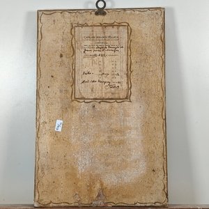 Obra de Carlos Valdez Mujica: Sagrado Corazón en técnica mixta sobre madera - imagen 11