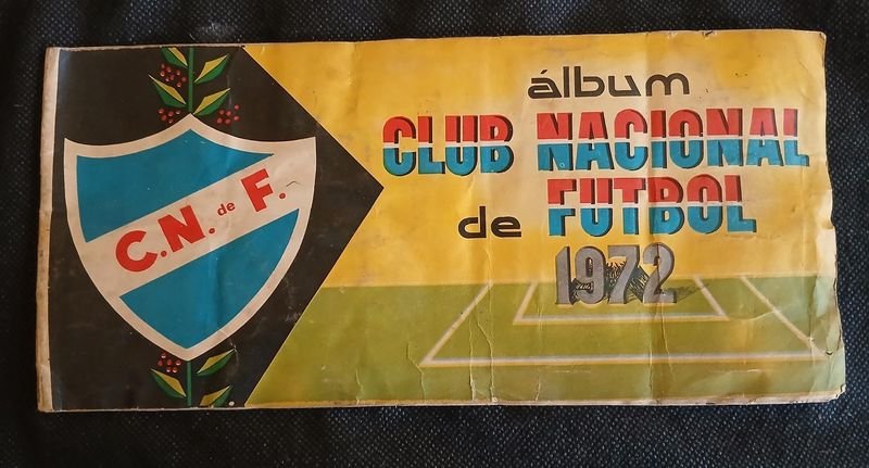 Álbum de Figuritas "Club Nacional de Fútbol - Fútbol 1972" - Coleccionismo Deportivo