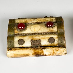Cuatro cajas alhajeros, morisca y hueso - imagen 3