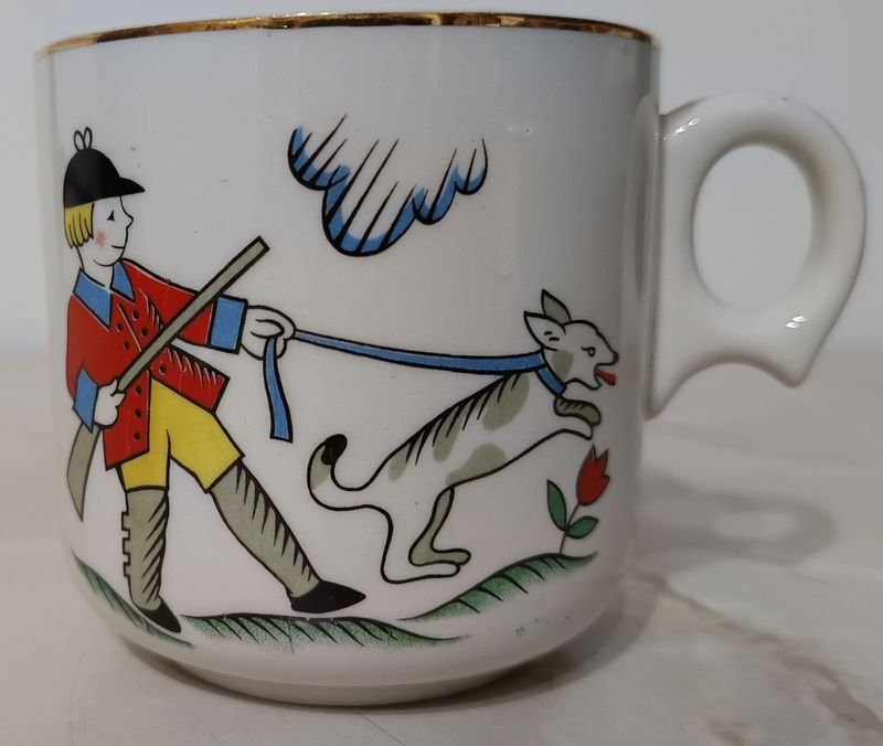 Taza de Porcelana INGLESA para Té de WOOD'S, coleccionable - imagen 3
