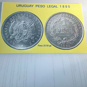 Libro "El Peso Falso en las Monedas de 1895 de la República Oriental del Uruguay" con dedicatoria y firma del autor - imagen 3