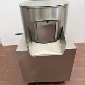 Peladora Industrial de Papas en Acero Inoxidable con Ruedas - imagen 4
