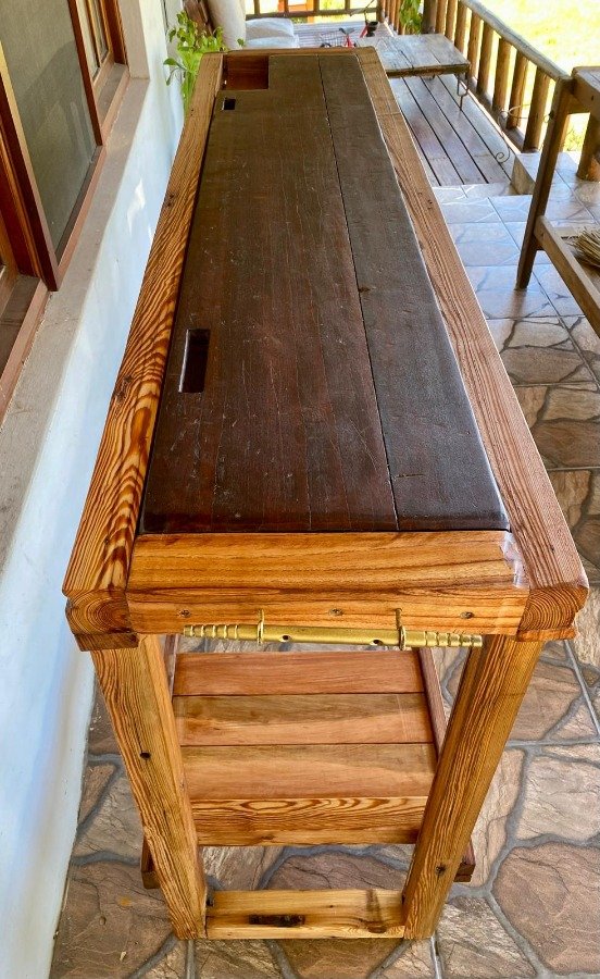 Mesa de estilo barra antigua - imagen 11