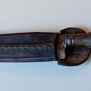 Cuchillo Criollo Artesanal con Vaina, Hoja "MELO" de 14cm - imagen 2