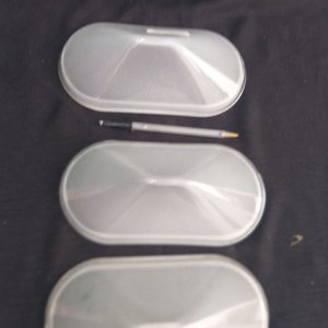 Tres Plafones de Vidrio Ovalados - imagen 2
