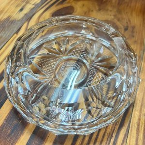 Par de Ceniceros de Cristal Tallado con Diseños Geométricos - imagen 4