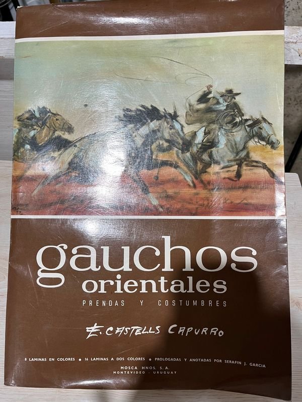 Carpeta Gauchesco Oriental: Un Tesoro de Arte y Cultura - imagen 1