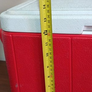Conservadora de Camping Coleman Roja y Blanca - 45 cm - imagen 5