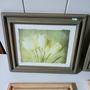Lote de 4 Cuadros Decorativos con Flores - imagen 3