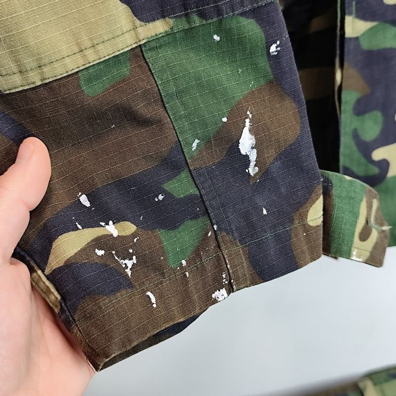 Conjunto Camuflado Ejército Uruguayo: Chaqueta Talle S y Pantalón