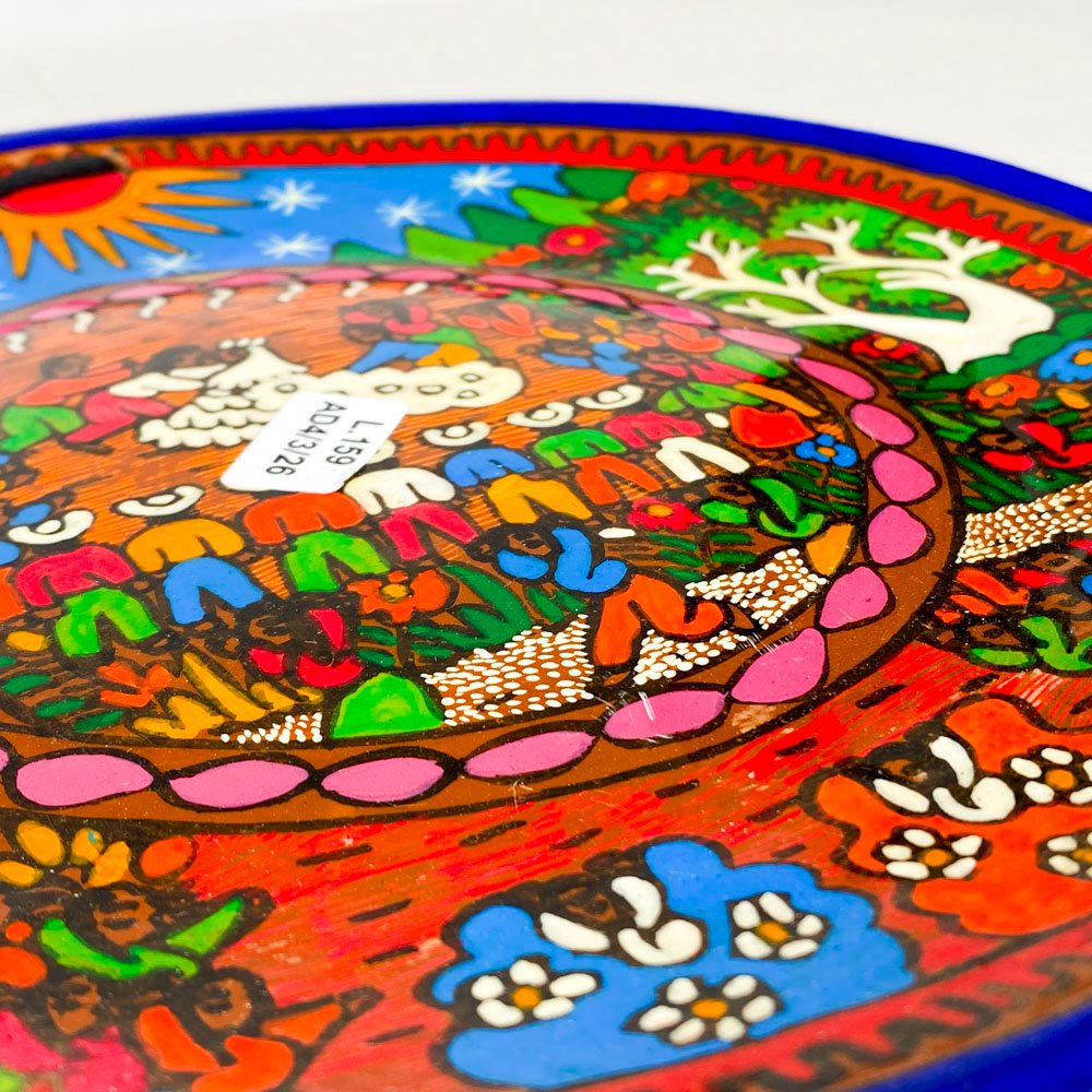 Platos decorativos multicolores - imagen 3