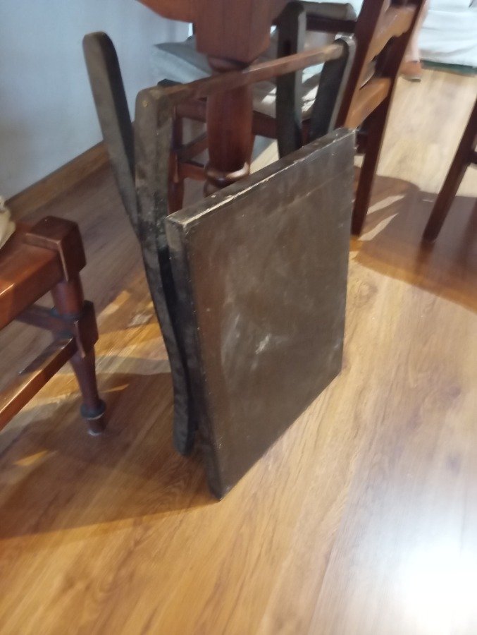 Mesa de madera plegable a restaurar (encolado) - imagen 4