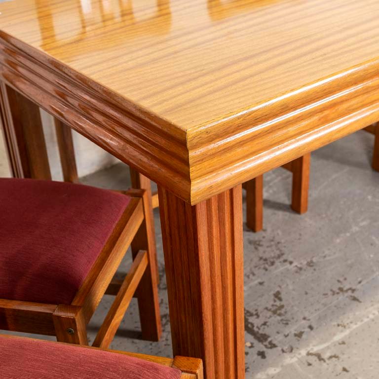 Mesa de comedor y sillas de seis plazas - imagen 3