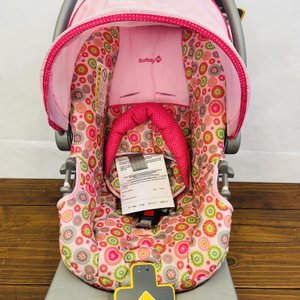 Butaca Infantil Portabebé Safety 1st Rosada Estampada - imagen 4