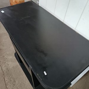 Rack de TV Negro con Estantes y Cajón - imagen 7