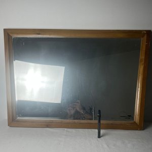 Espejo Americano Rectangular con Marco de Madera y Biselado - imagen 6