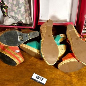 Lote de 5 Sandalias de Plataforma Mujer y Niña - Variedad de Colores - imagen 6