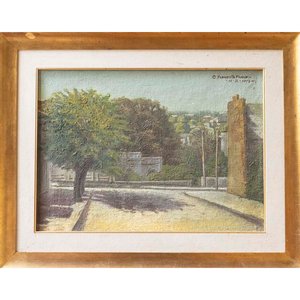 Lote anterior: Óleo "Ciudad" de C. Formenta, Pintura Craquelada