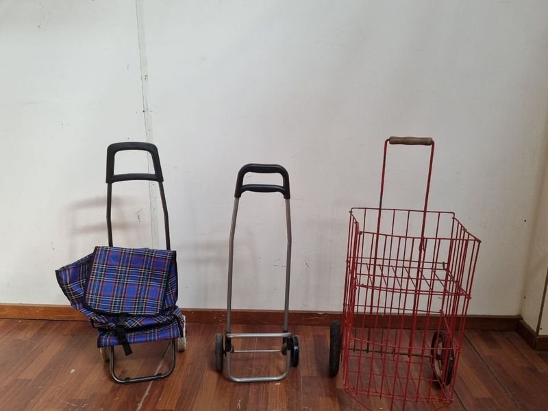 Carrito para Feria con Ruedas y Manillar