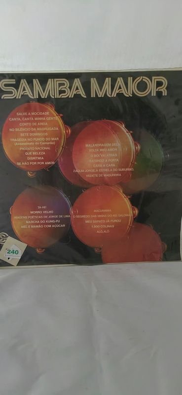 Disco de Vinilo Samba Maior - Varios Intérpretes