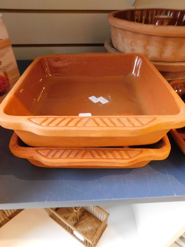 Bandeja de cerámica de cocina